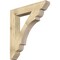 Ekena Millwork Olympic Slat Rough Sawn Bracket, Douglas Fir, 6"W x 38"D x 42"H BKT06X38X42OLY06RDF - alternate 1